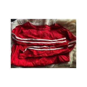 🆕🔥RED AND WHITE SHIRT❗️🔥